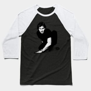 patrick swayze black and white design Baseball T-Shirt